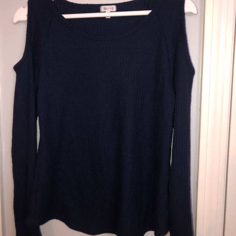 off the shoulder long sleeve